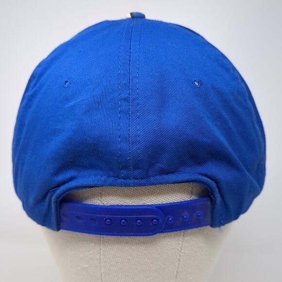 Pocatello Snapback 5 Panel Cap Blue One Size American Headdress Graphic Vintage - Picture 6 of 9